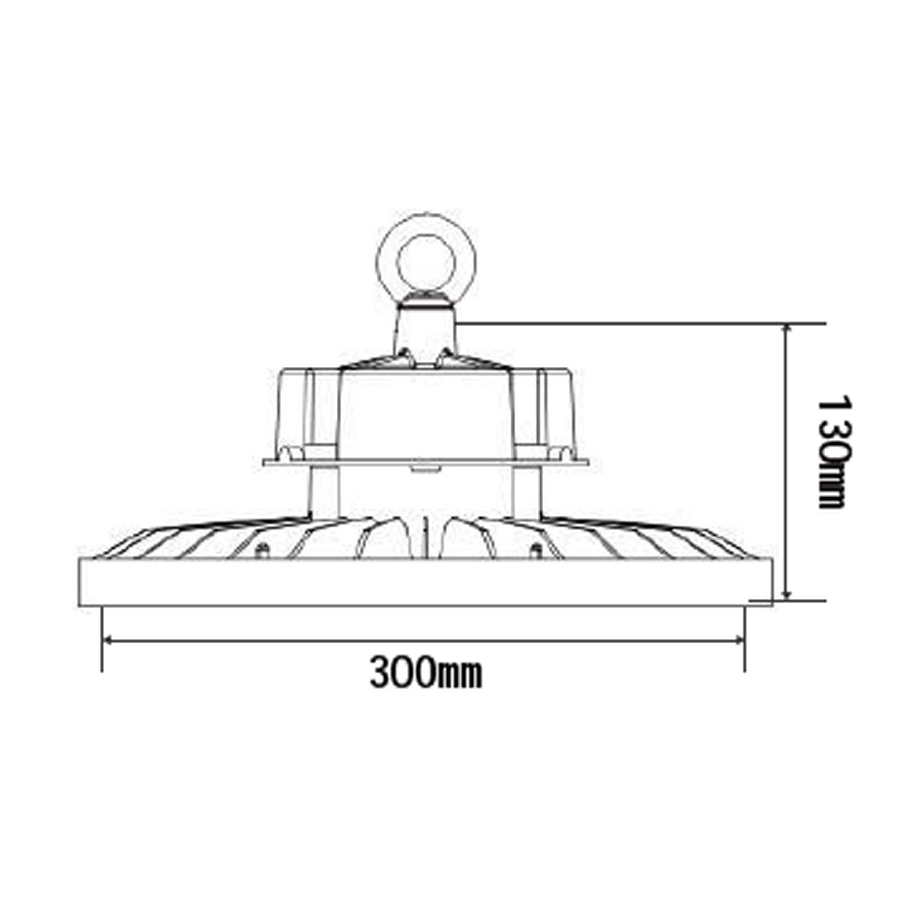 LED UFO průmyslové závěsné svítidlo