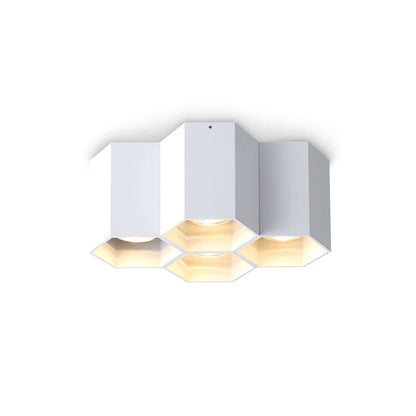Hexagon 4 GU10 přisazené svítidlo