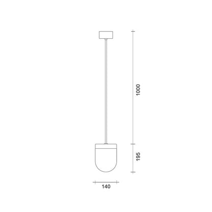Lucis Retro ZT E27 závěsné svítidlo