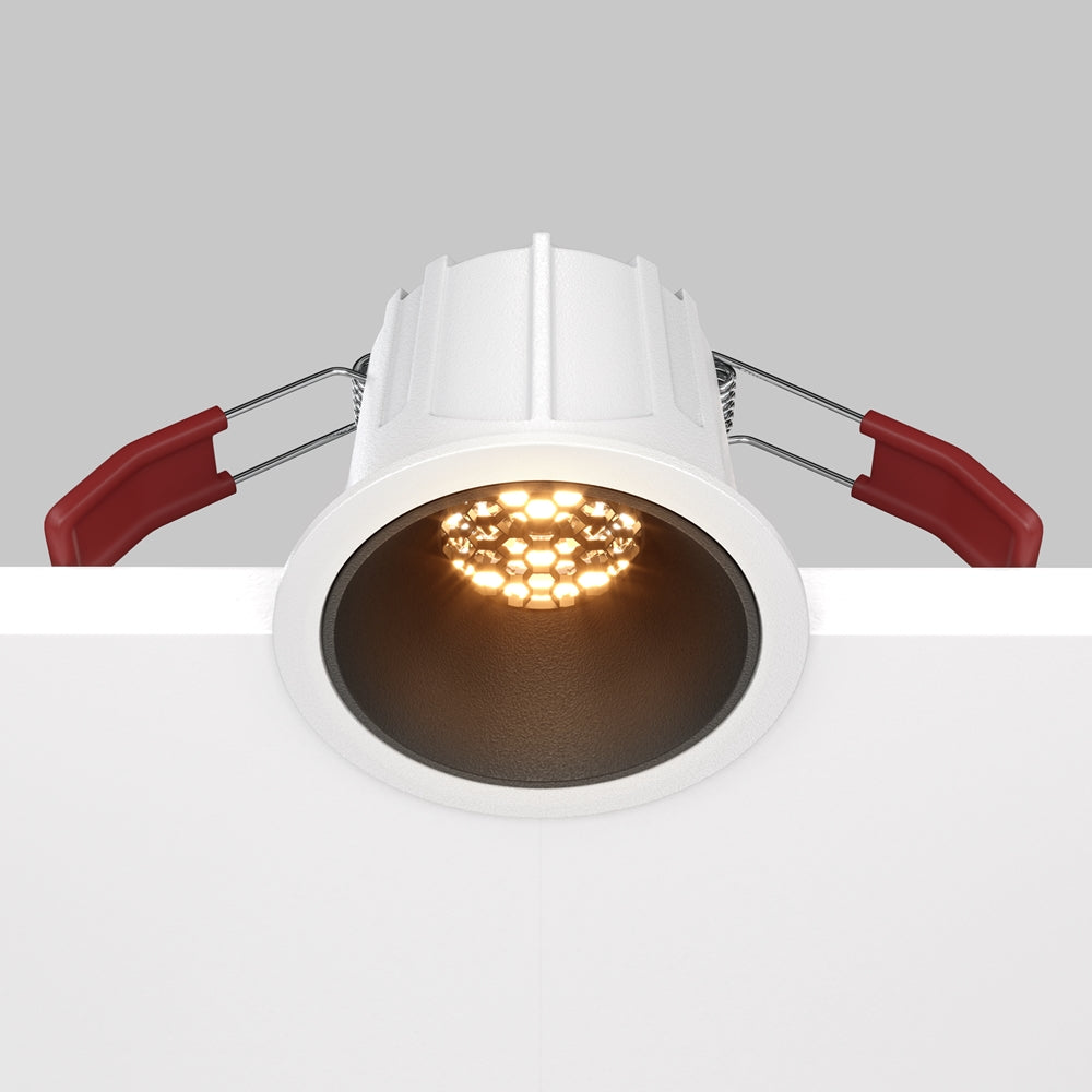 Maytoni downlight Alfa LED 36° zápustné kruhové svítidlo černé