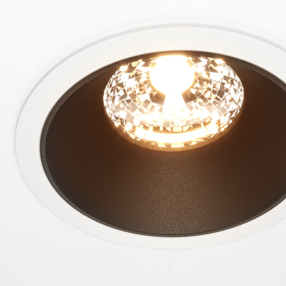 Maytoni downlight Alfa LED 36° zápustné kruhové svítidlo černé