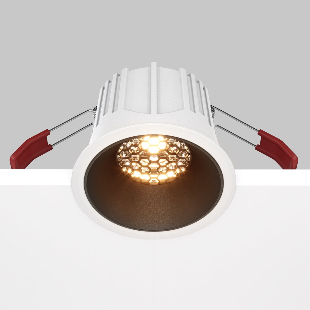 Maytoni downlight Alfa LED 36° zápustné kruhové svítidlo černé