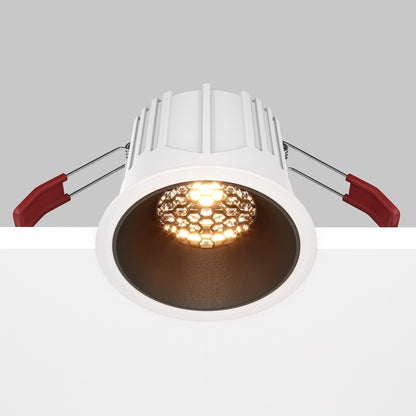 Maytoni downlight Alfa LED 36° zápustné kruhové svítidlo černé