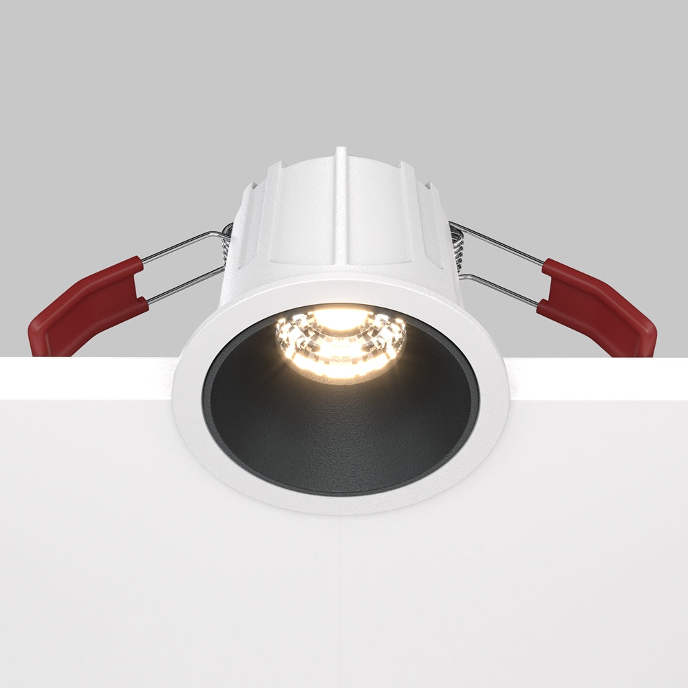 Maytoni downlight Alfa LED 36° zápustné kruhové svítidlo černé