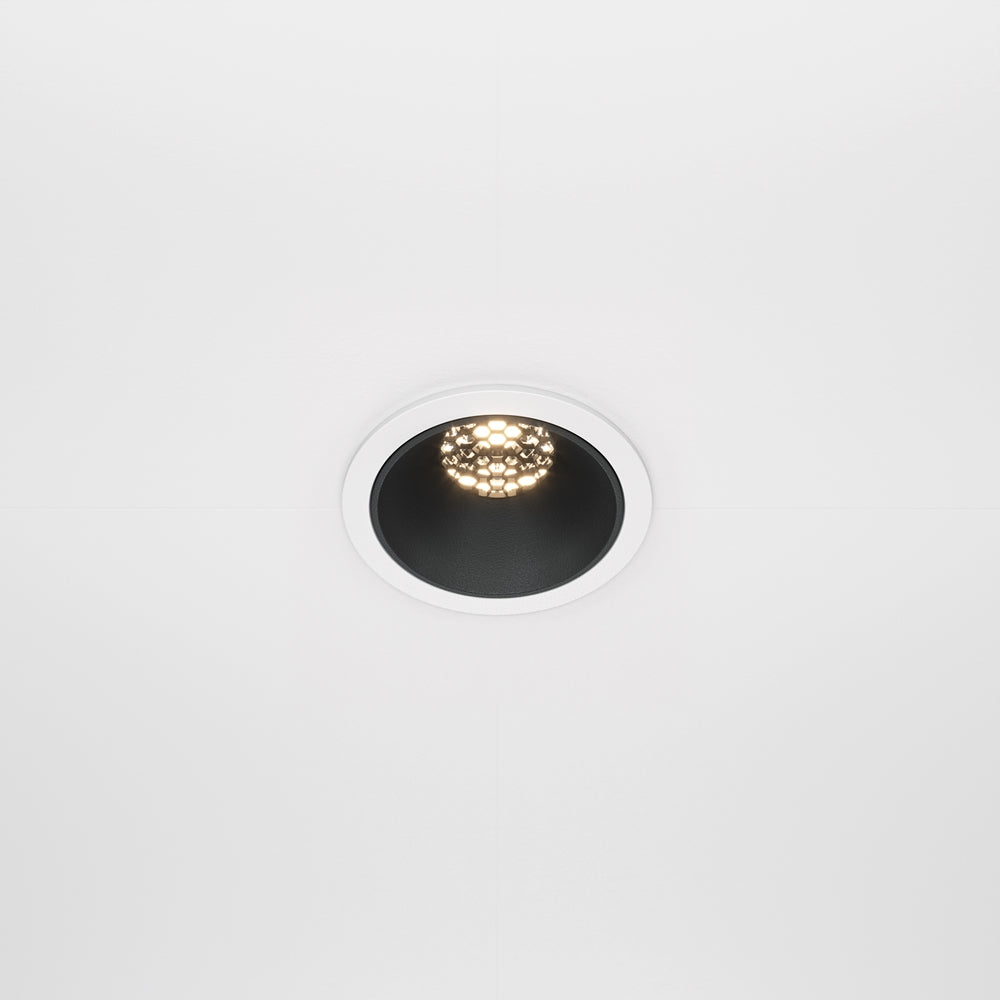 Maytoni downlight Alfa LED 36° zápustné kruhové svítidlo černé