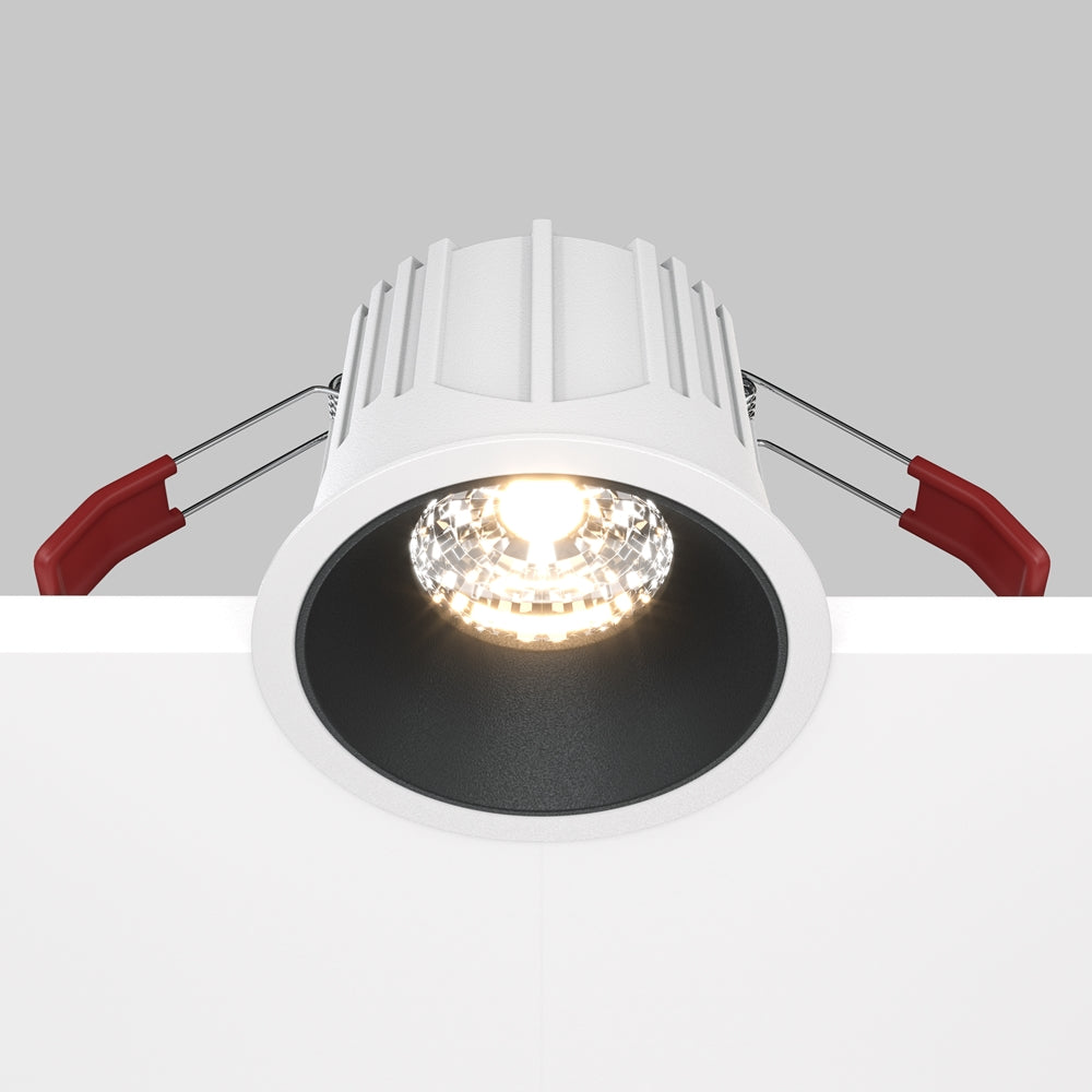 Maytoni downlight Alfa LED 36° zápustné kruhové svítidlo černé