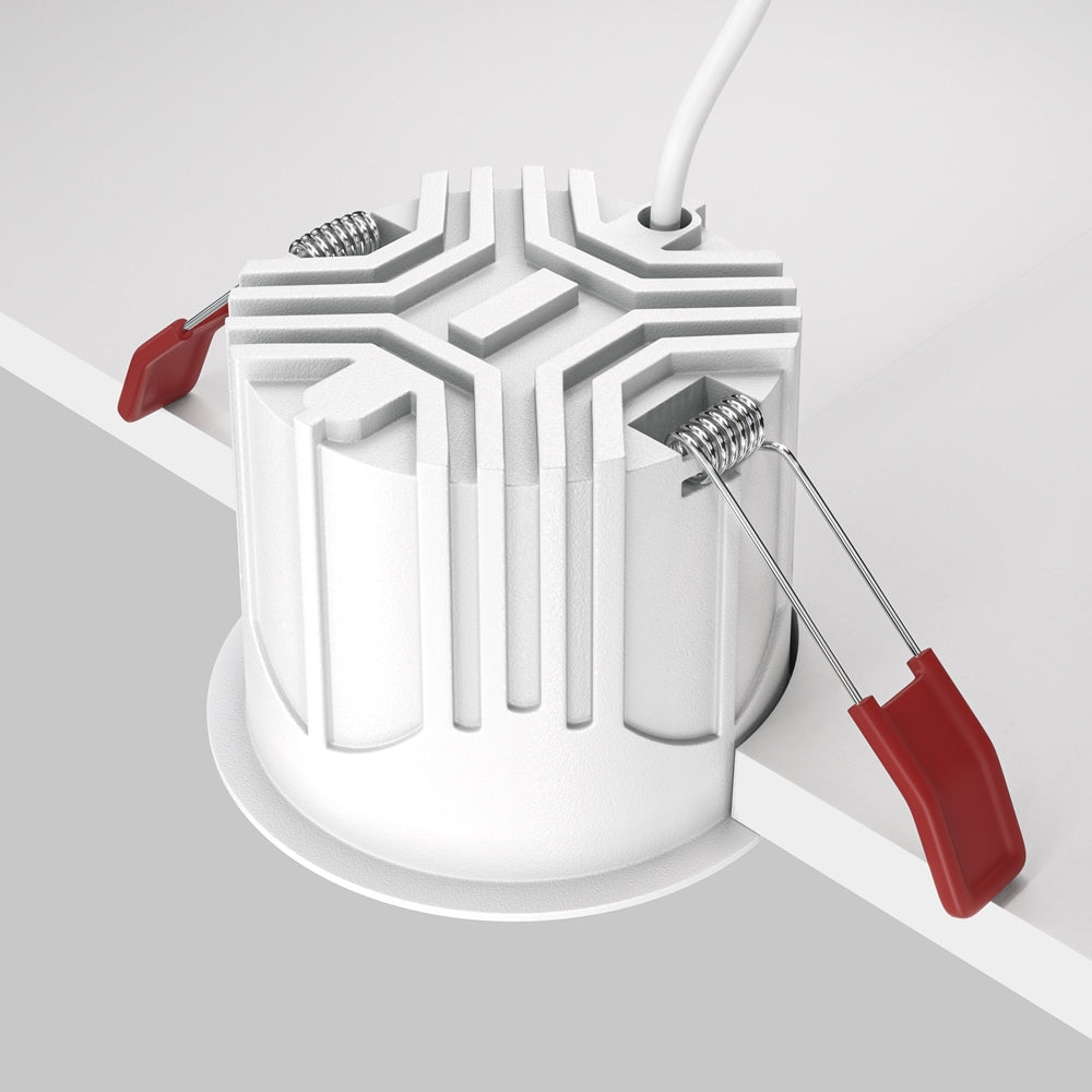 Maytoni downlight Alfa LED 36° zápustné kruhové svítidlo černé
