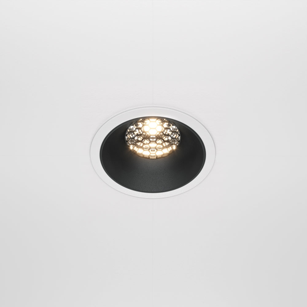 Maytoni downlight Alfa LED 36° zápustné kruhové svítidlo černé