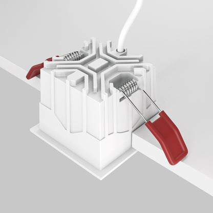 Maytoni downlight Alfa LED 10W 36° zápustné čtvercové svítidlo černé