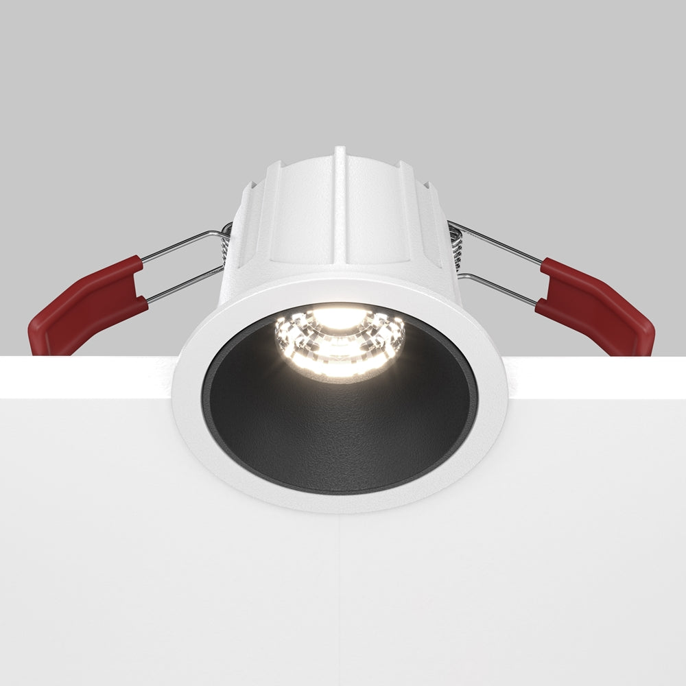 Maytoni downlight Alfa LED 36° zápustné kruhové svítidlo černé