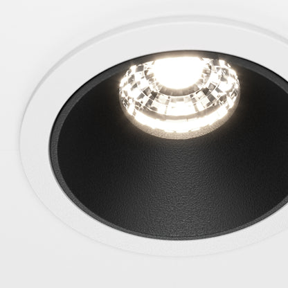 Maytoni downlight Alfa LED 36° zápustné kruhové svítidlo černé