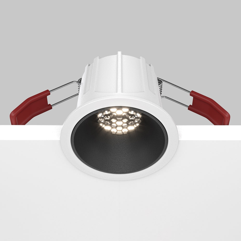 Maytoni downlight Alfa LED 36° zápustné kruhové svítidlo černé
