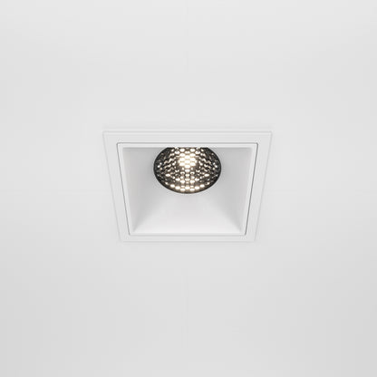 Maytoni downlight Alfa LED 15W 36° zápustné čtvercové svítidlo bílé