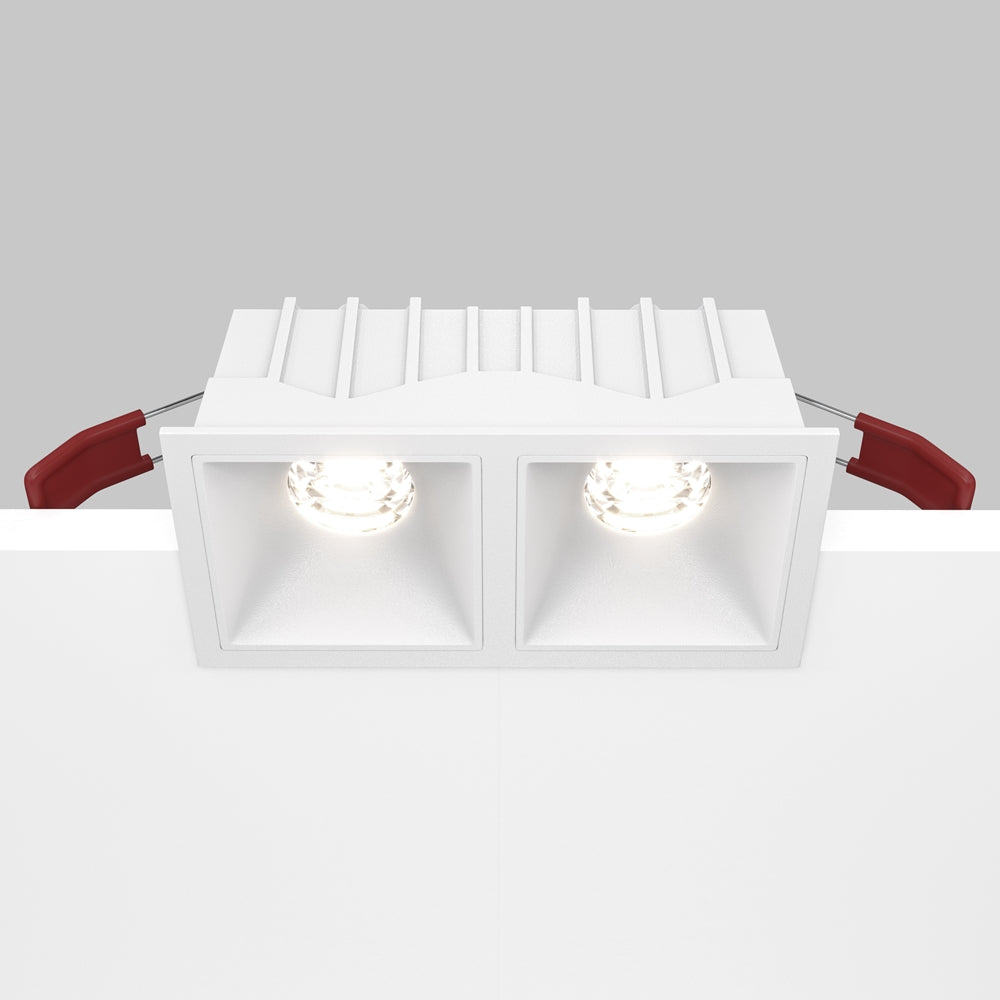 Maytoni downlight Alfa LED 10W 36° zápustné čtvercové svítidlo bílé