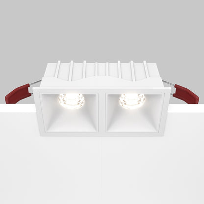 Maytoni downlight Alfa LED 10W 36° zápustné čtvercové svítidlo bílé
