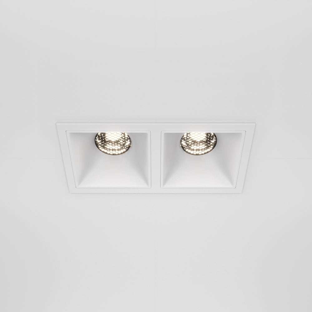 Maytoni downlight Alfa LED 10W 36° zápustné čtvercové svítidlo bílé