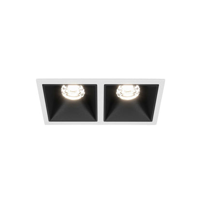 Maytoni downlight Alfa LED 10W 36° zápustné čtvercové svítidlo černé