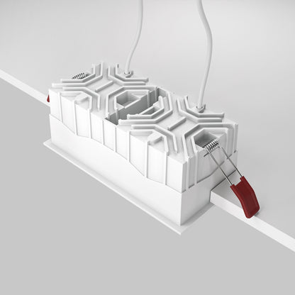 Maytoni downlight Alfa LED 15W 36° zápustné čtvercové svítidlo bílé