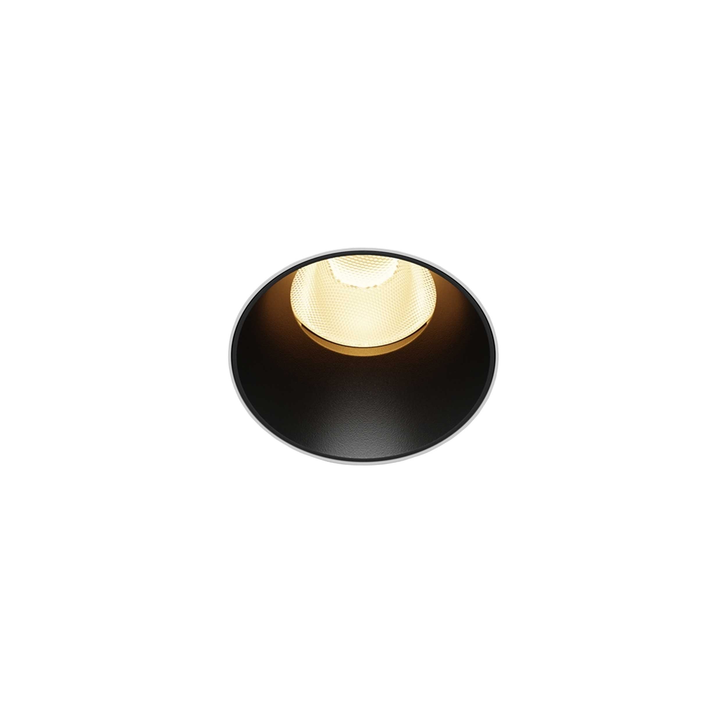 Maytoni downlight Dip LED 50° zápustné kruhové svítidlo černé