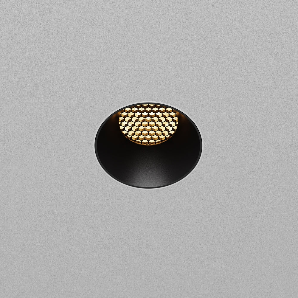 Maytoni downlight Dip LED 50° zápustné kruhové svítidlo černé