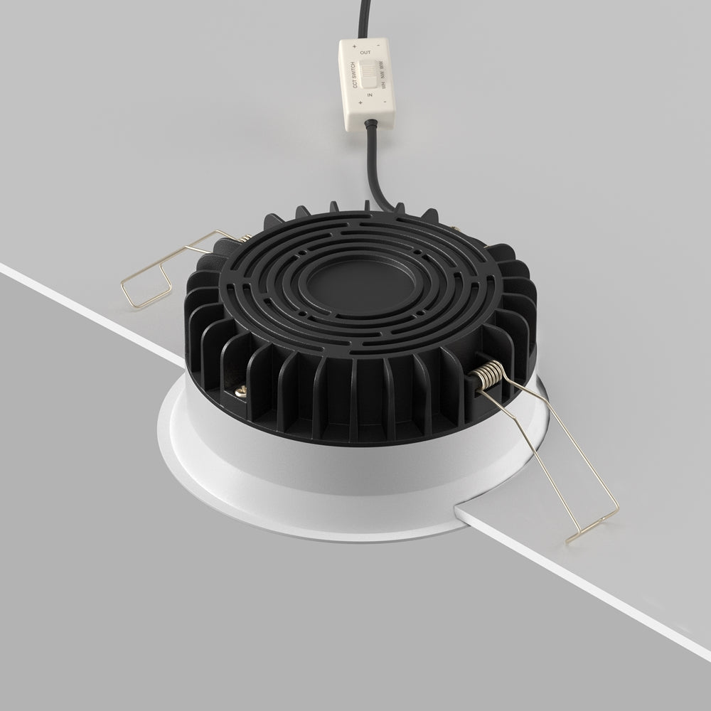 Maytoni downlight Okno LED 100° zápustné kruhové svítidlo