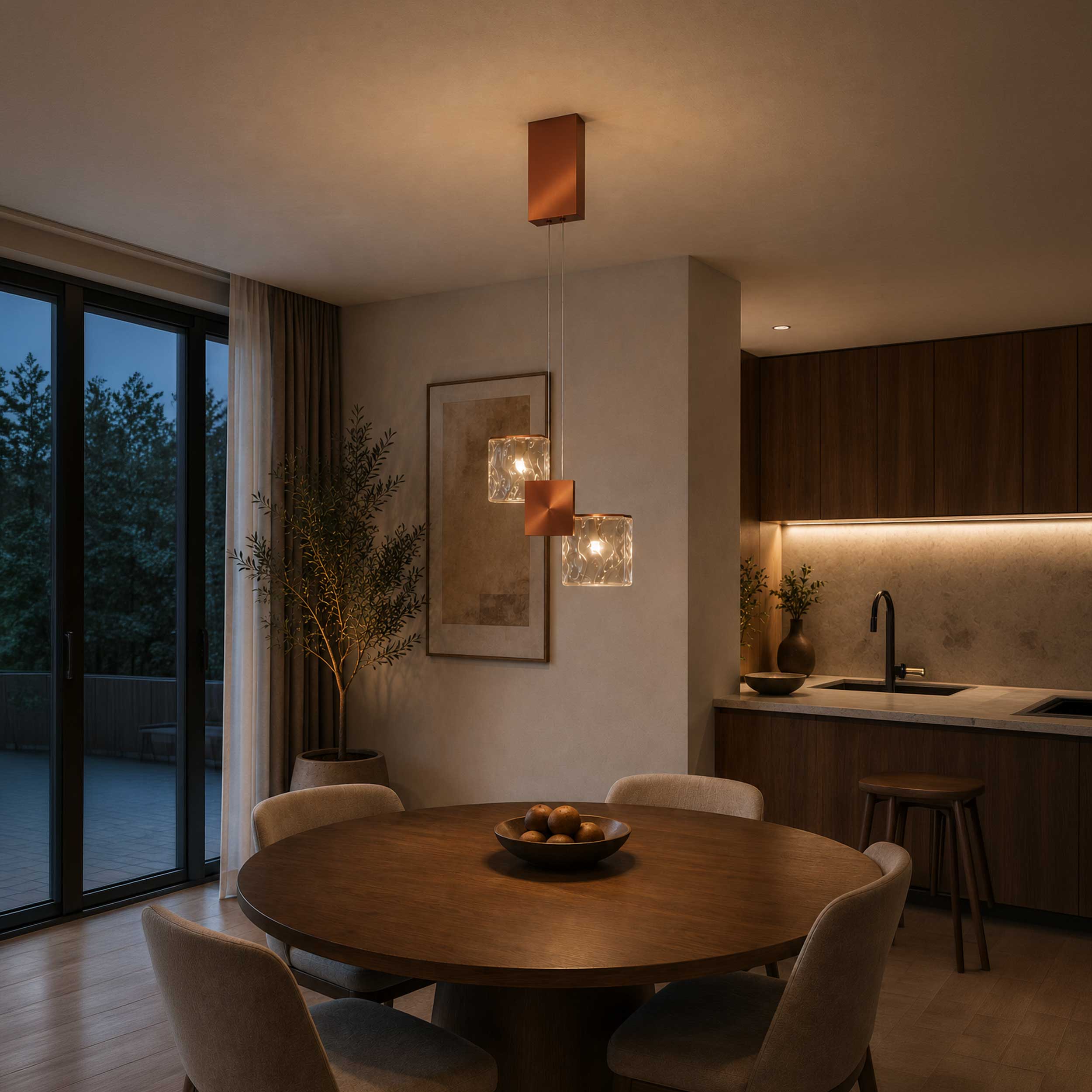 Maytoni Quadro LED závěsné svítidlo