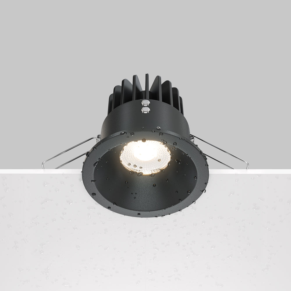 Maytoni downlight Zoom LED 60° zápustné kruhové svítidlo černé