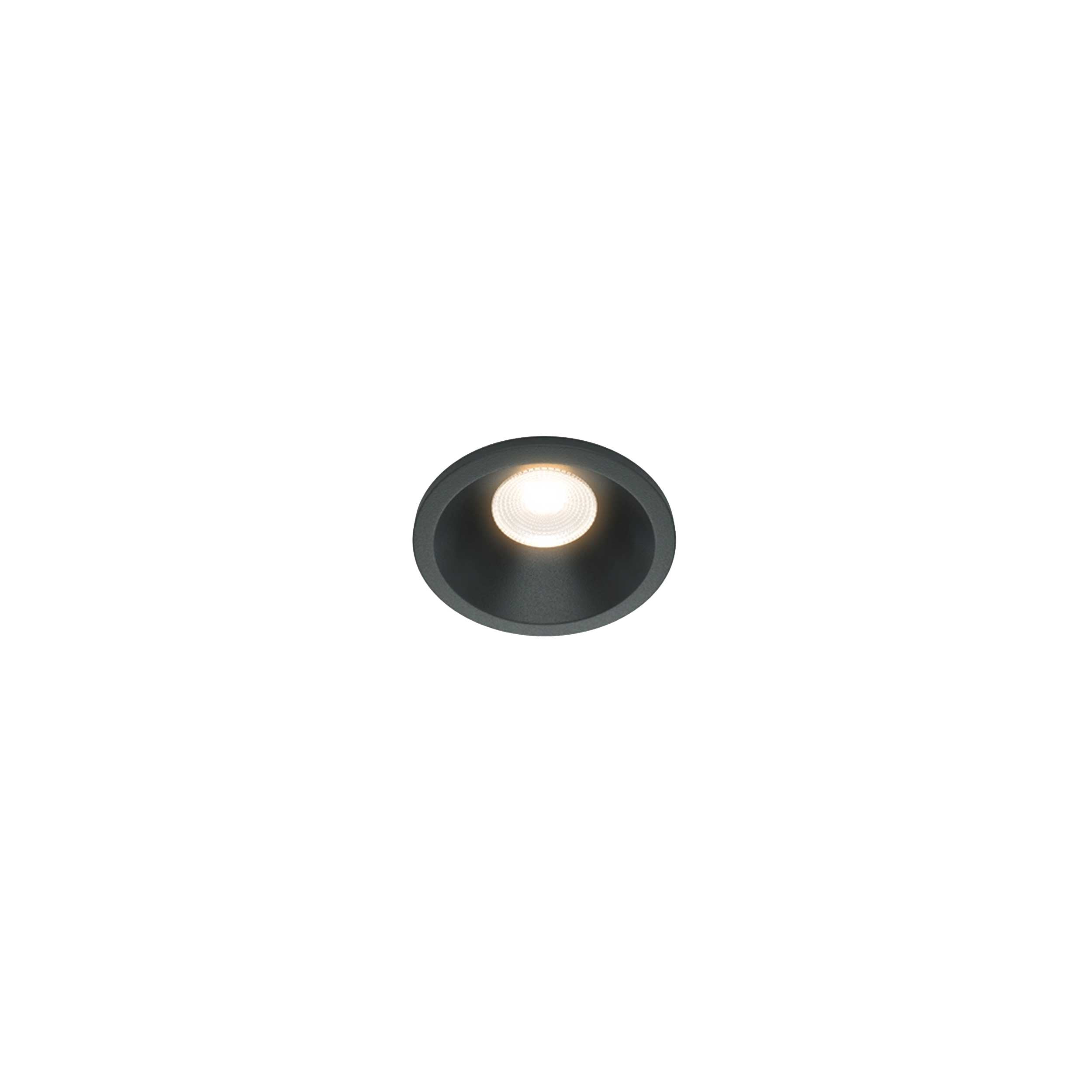 Maytoni downlight Zoom LED 60° zápustné kruhové svítidlo černé