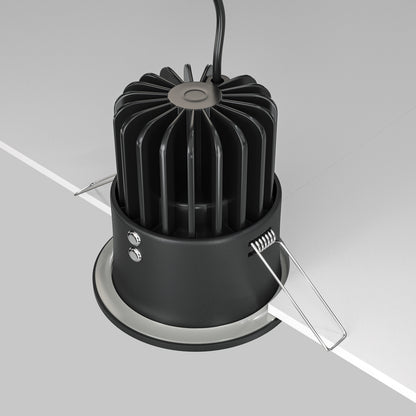 Maytoni downlight Zoom LED 60° zápustné kruhové svítidlo černé
