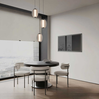 Nova Luce Noir LED závěsné svítidlo svislé