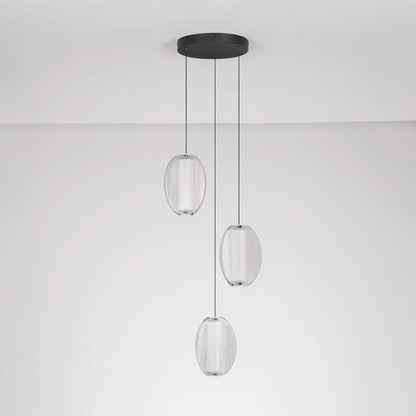 Nova Luce Noir LED závěsné svítidlo svislé