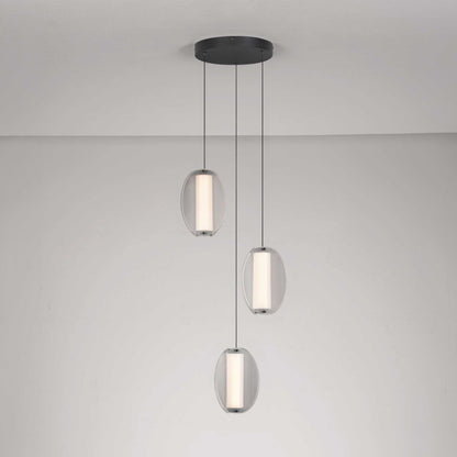 Nova Luce Noir LED závěsné svítidlo svislé