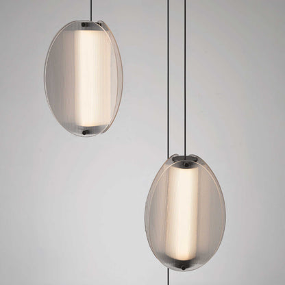 Nova Luce Noir LED závěsné svítidlo svislé