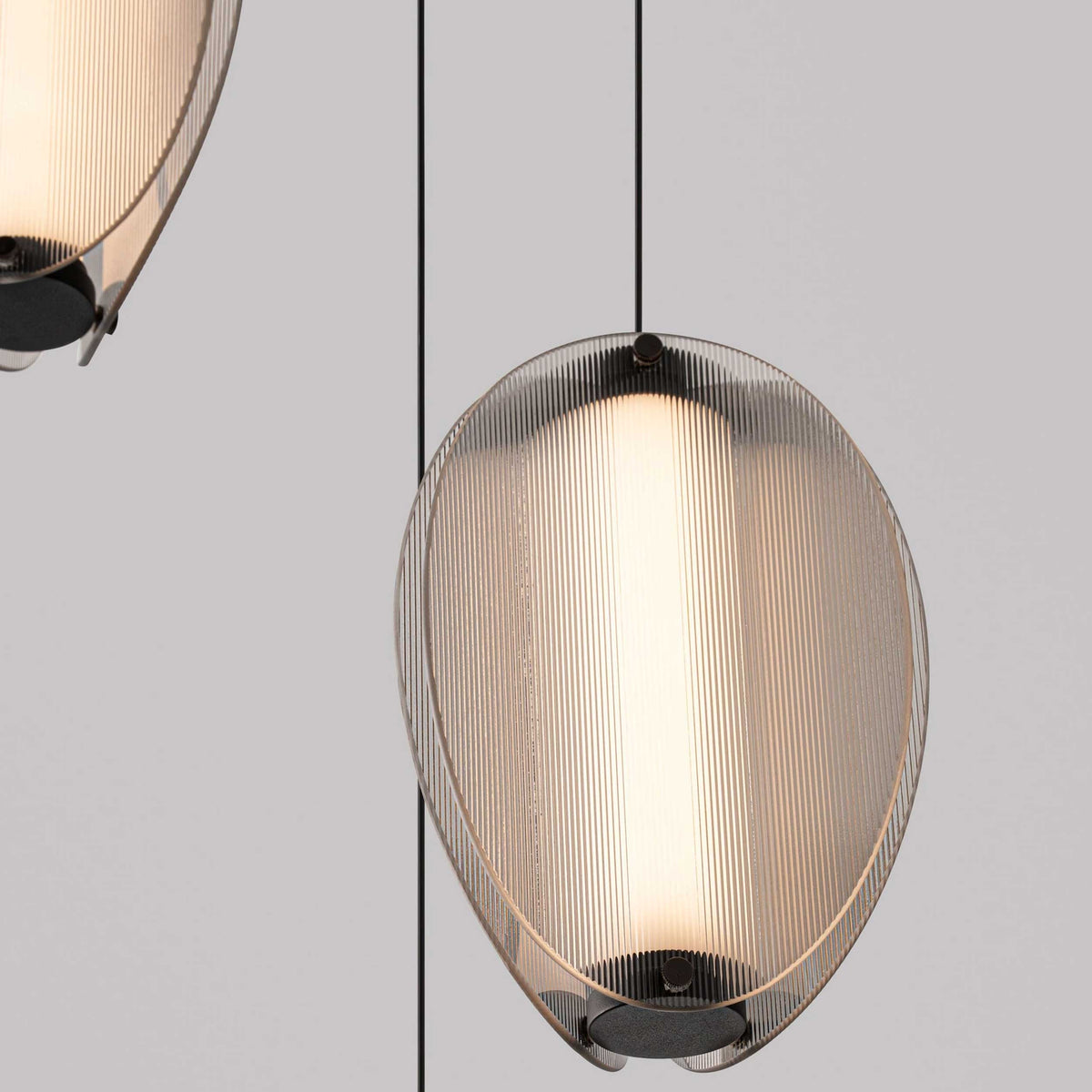 Nova Luce Noir LED závěsné svítidlo svislé