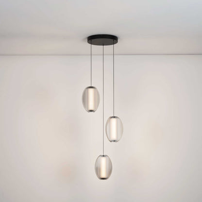 Nova Luce Noir LED závěsné svítidlo svislé