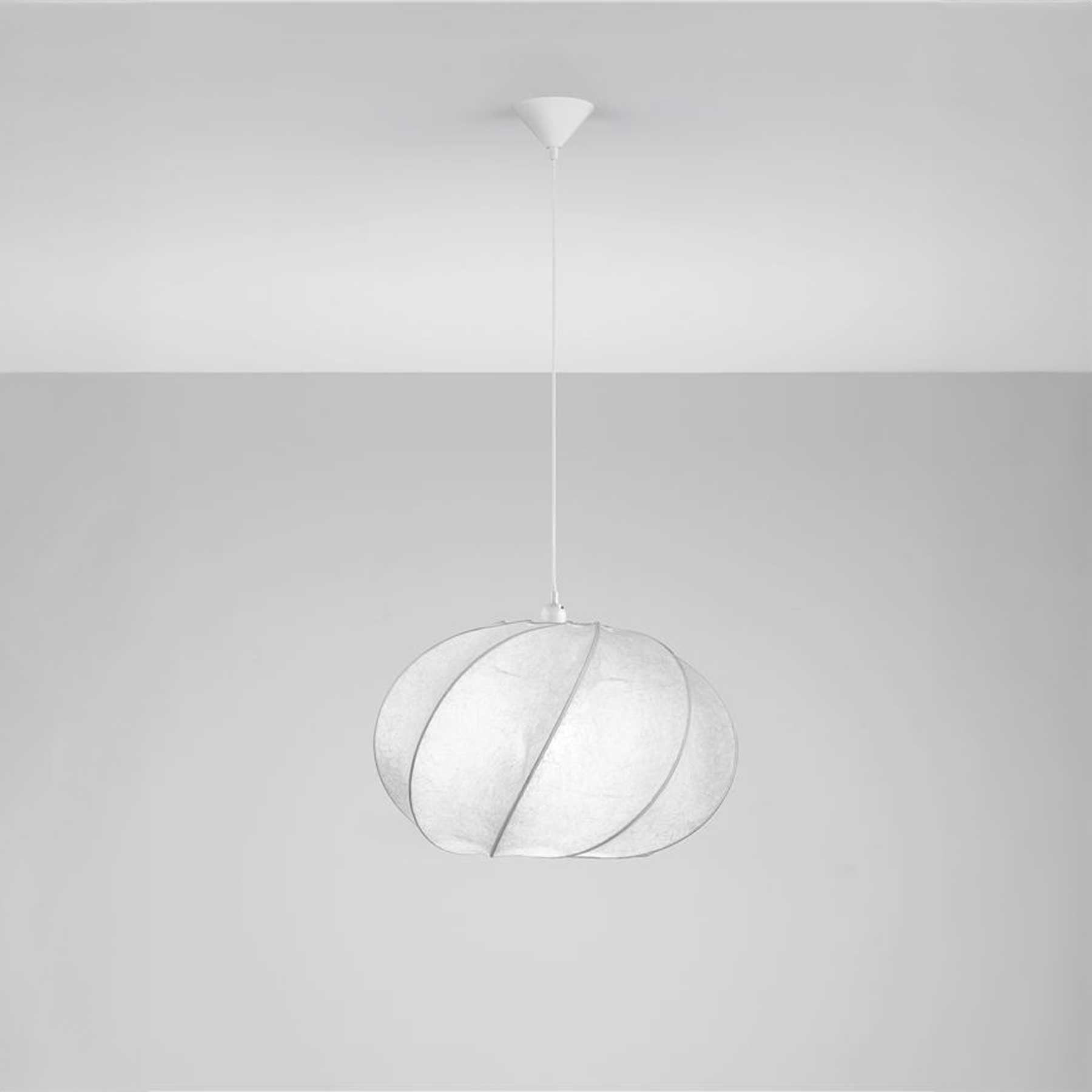 Nova Luce Bora E27 textilní závěsné svítidlo