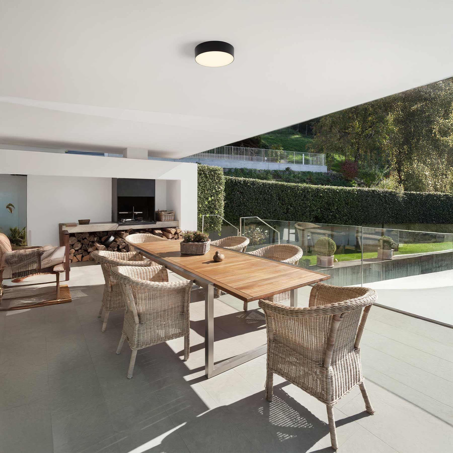 Nova Luce Judi LED stropní svítidlo IP65