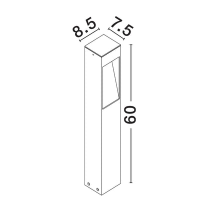 Nova Luce Maddi LED sloupkové svítidlo IP65