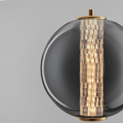 Nova Luce NAVI LED skleněné závěsné svítidlo