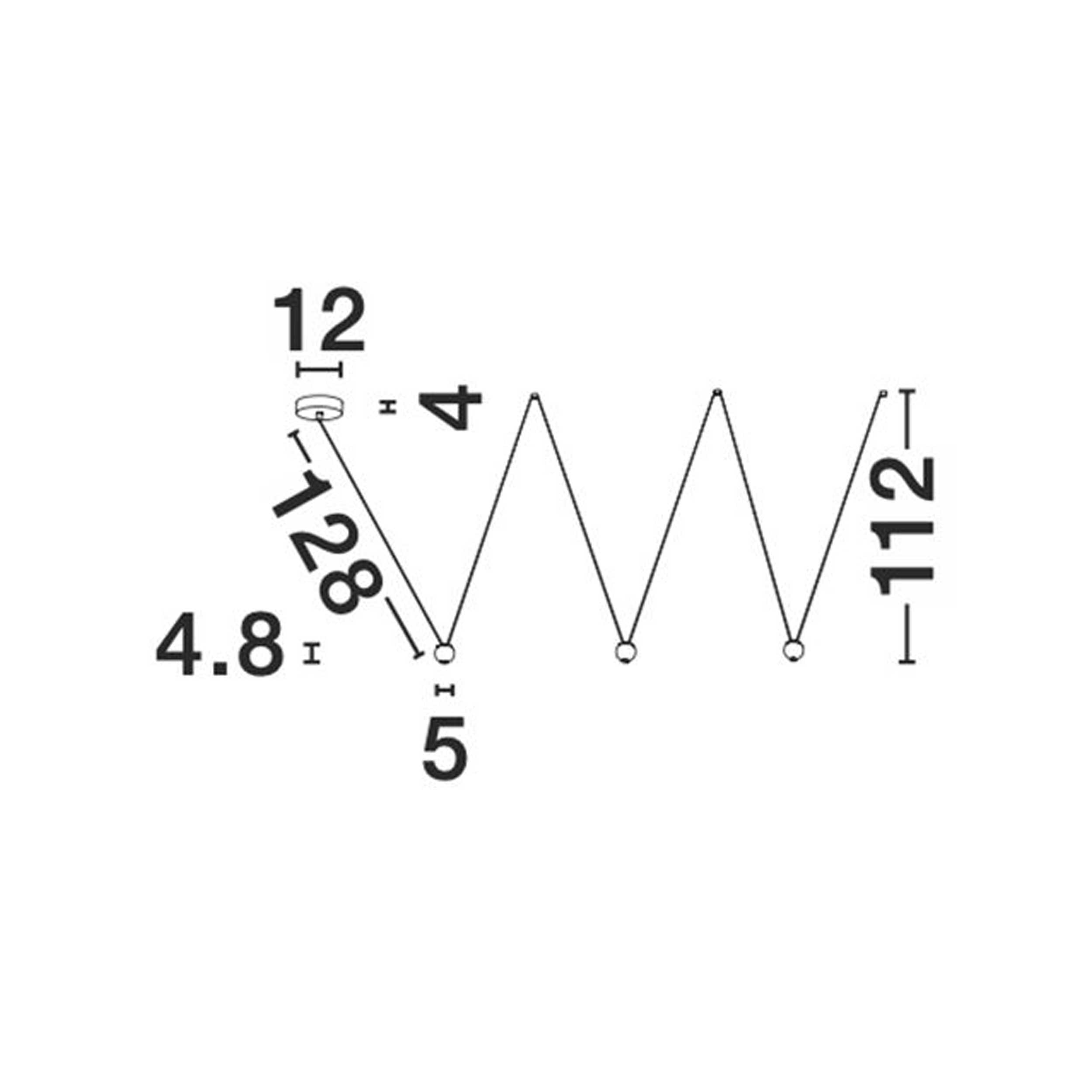 LED суспендовано светло Nova Luce Nocci са кабловским висењем