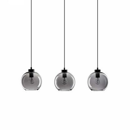 Nova Luce Palmer E27 стаклена висећа лампа, издужена