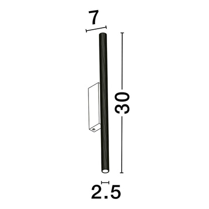 Nova Luce Paron LED nástěnné svítidlo