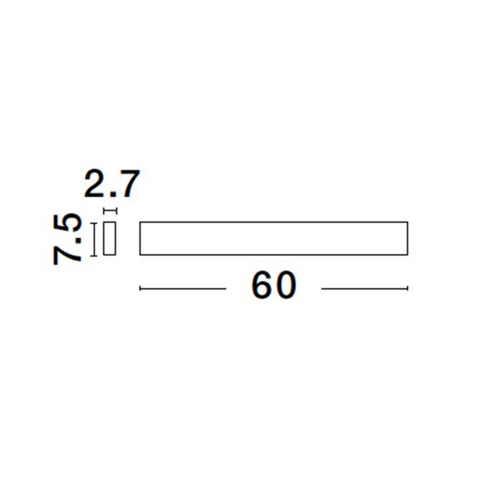 Nova Luce Seline LED зидна лампа IP44 CRI90