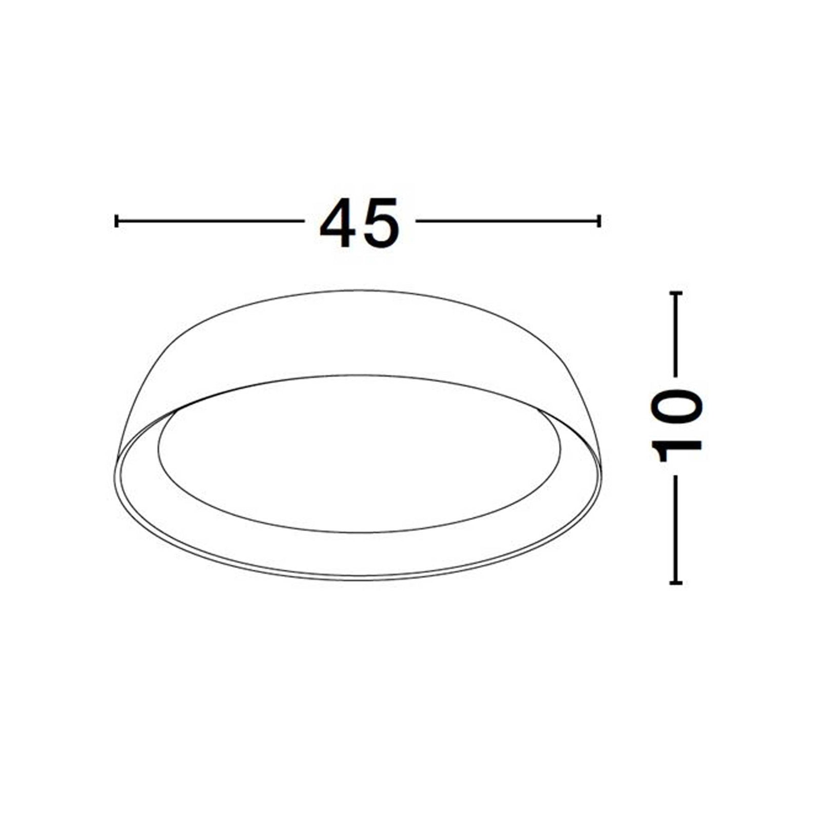 Nova Luce Sigi LED плафонска лампа