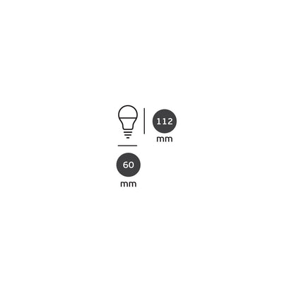 LED žárovka VK Light Classic Plastic B22 1050lm ø60 11W