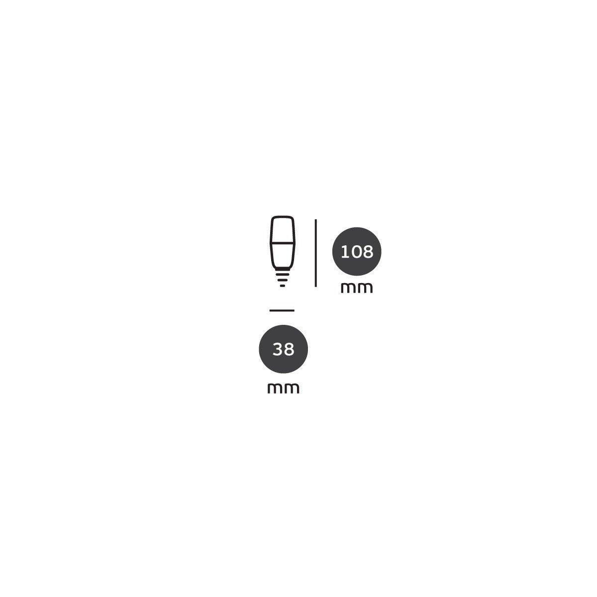 LED žárovka VK Light Long E27 630lm 7W