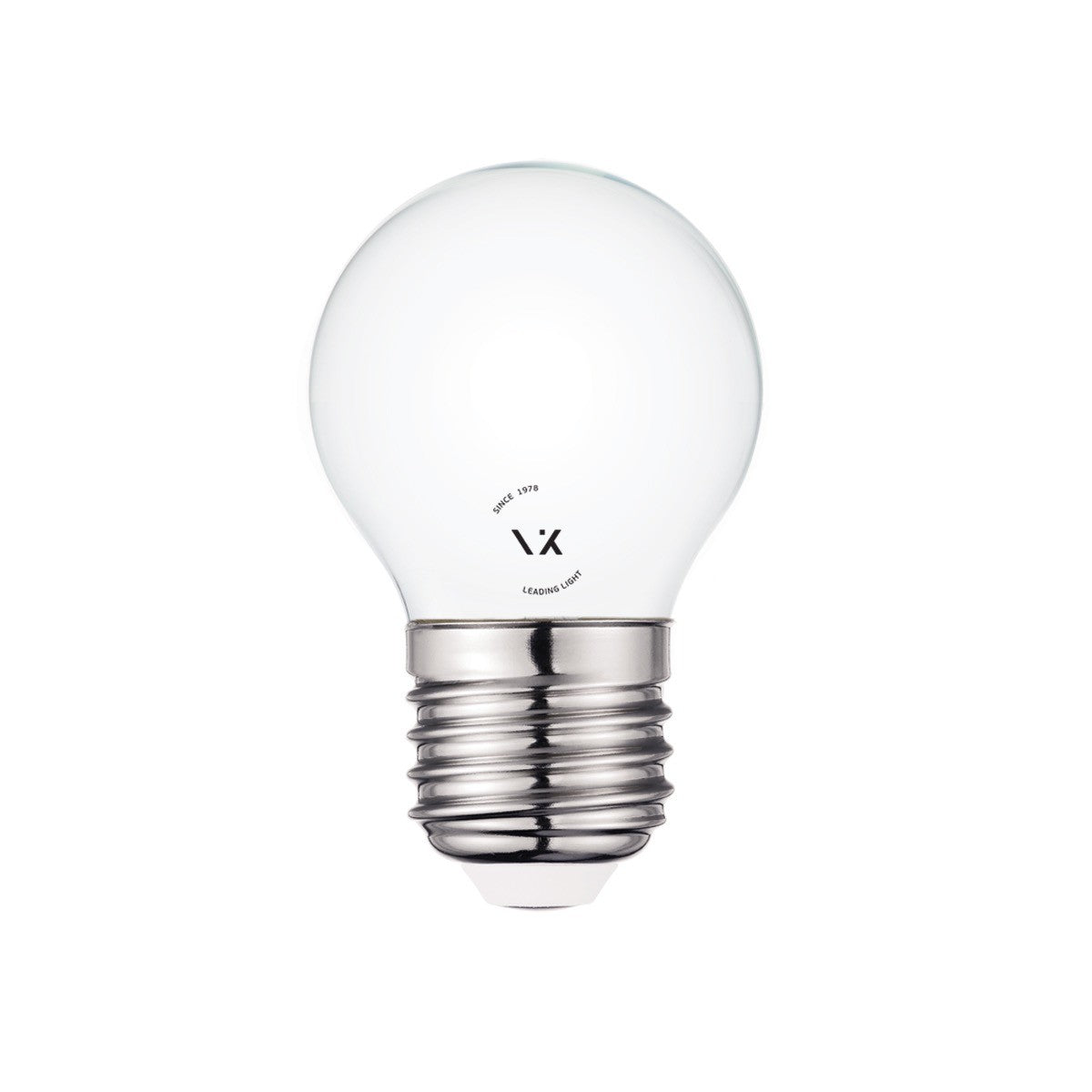 LED žárovka VK Light Mini Globe Filament Milky E27