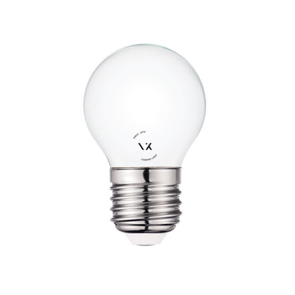 LED žárovka VK Light Mini Globe Filament Milky E27