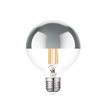 LED žárovka VK Light Globo Filament Silver E27