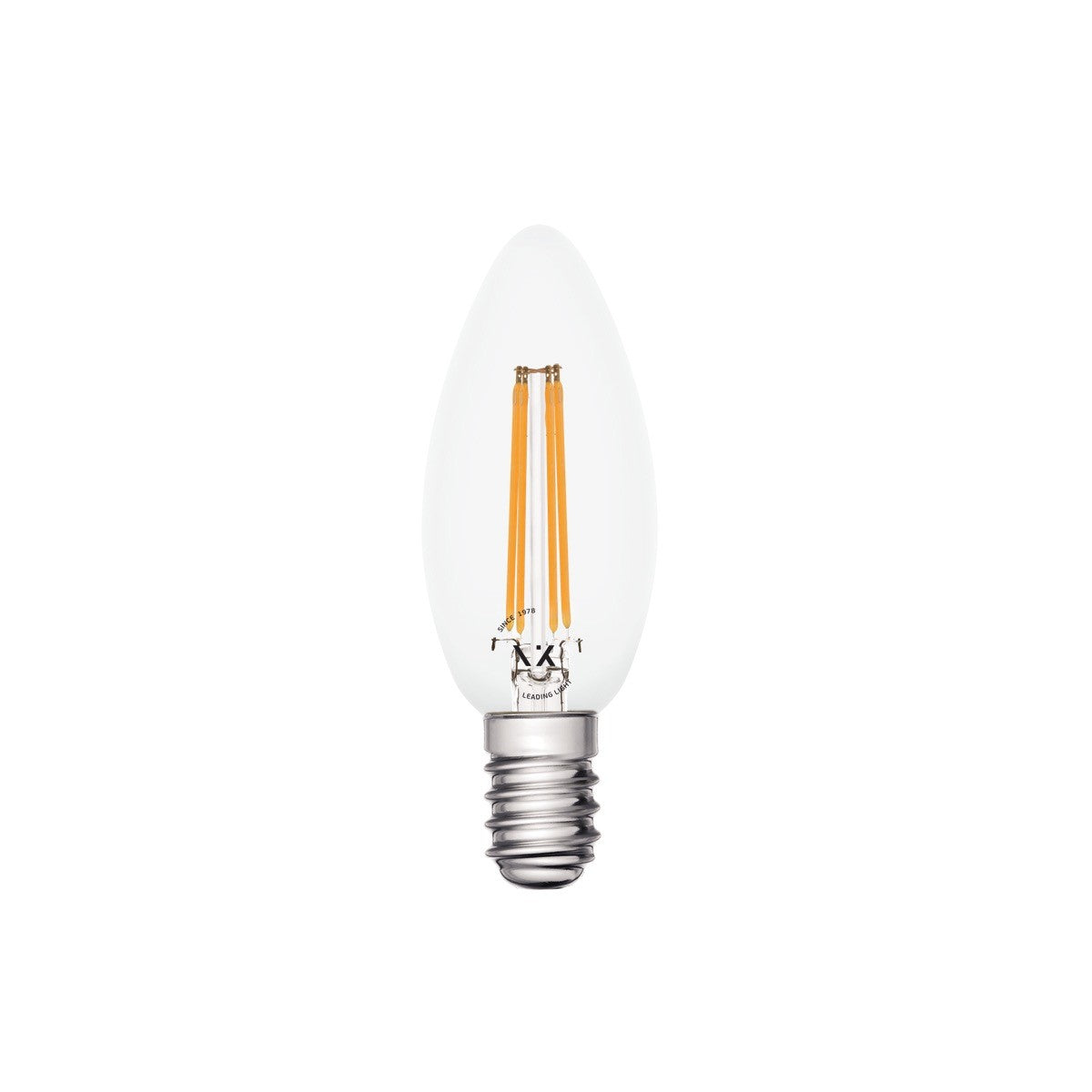 LED žárovka VK Light Candle Filament Clear E14 2700K 5W Stmívatelná
